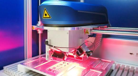 Anzeige - Produkt der Woche: Lasermarkierung mit automatischer Objekterkennung