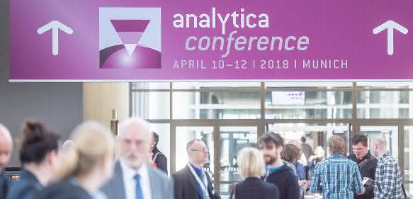 Eingangsbereich Analytica conference