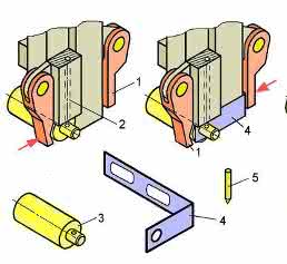 Assembly gripper for joining a switch shaft in the gripper