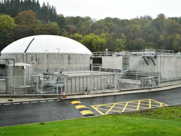 Clearfleau Bioenergie-Anlage für eine Destillerie in Speyside, Schottland