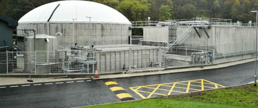 Clearfleau Bioenergie-Anlage für eine Destillerie in Speyside, Schottland (Bild: Envirochemie) Clearfleau Bioenergie-Anlage für eine Destillerie in Speyside, Schottland