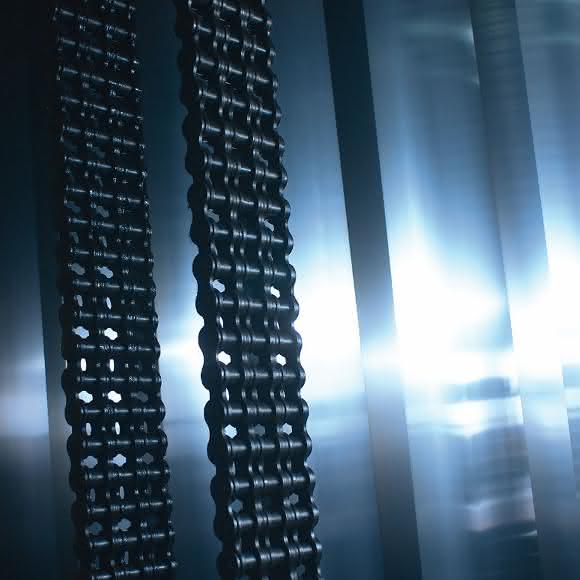 Tsubaki roller chain steelwork