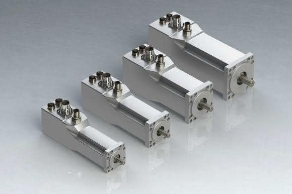 Drive systems with integrated control electronics