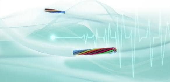 Connecting cable for medical devices