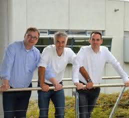 Dr. Wolfgang Schulz, Dr. Rudi Winzenbacher und Dr. Wolfram Seitz