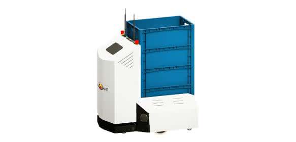 Autonom navigierendes Fahrerloses Transportsystem (FTS)