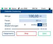 Display des mzr-Touch Control