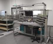 Assembly line on the LPS for terminal block production