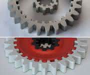 Metaker-modified hybrid gearwheel