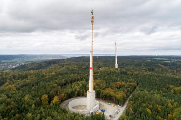 The highest wind turbine in the world The highest wind turbine in the world