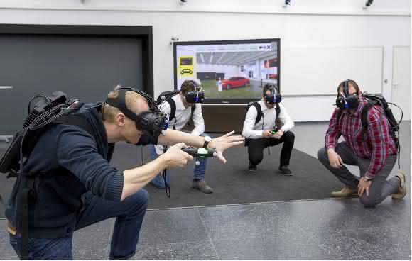 Virtual Reality: Audi tests holodeck