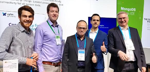 Das Sigfox Team auf der Bosch Connected World