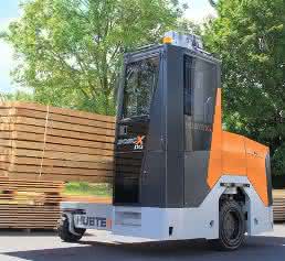 Four-way forklift