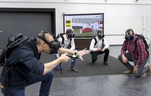 Audi tests virtual reality holodeck