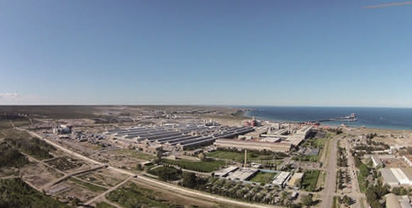 Aluar production plant