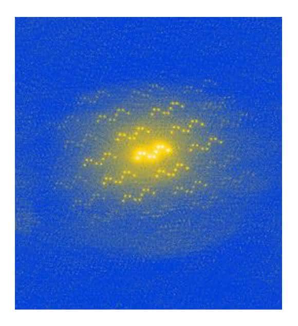 atomaren Beugungsbilder