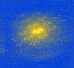 atomaren Beugungsbilder