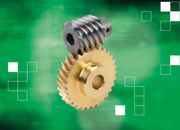 For worm gearboxes: Worm gears in continuous operation