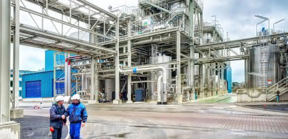 Membranelektrolyse-Anlage in Ibbenbüren