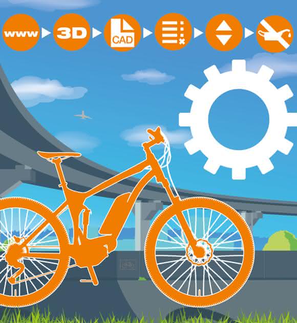 Igus 3D printing e-bike