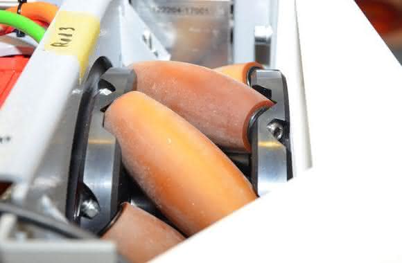 Räder des fahrerlosen Transportsystems Torsten