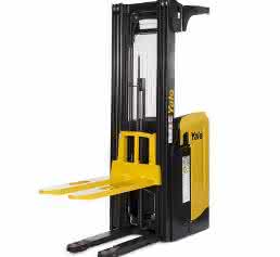 Electric stand-on/cross-seat pallet truck Electric stand-on/cross-seat pallet truck