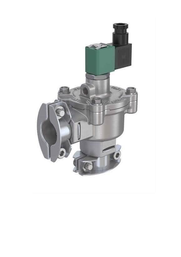 Valves for dedusting systems