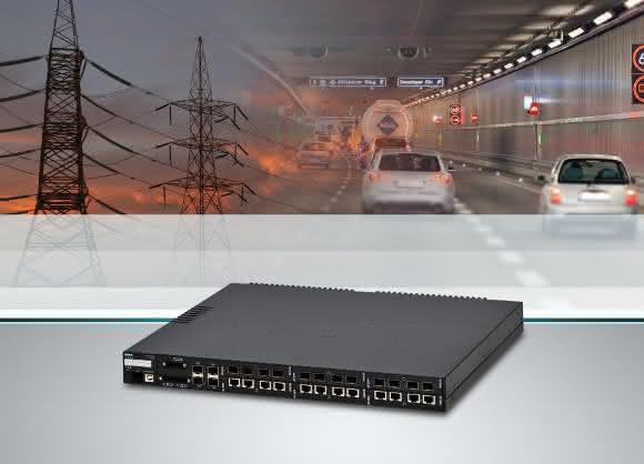 Ruggedcom Vernetzung: Ethernet Switch mit hoher Portdichte