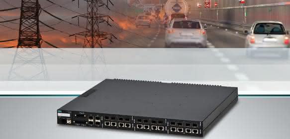 Ruggedcom Vernetzung: Ethernet Switch mit hoher Portdichte