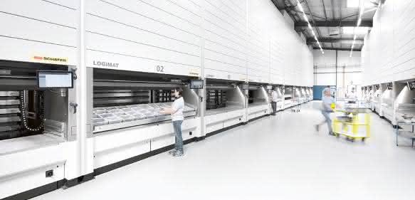 SSI-Schaefer-Lagerlifte