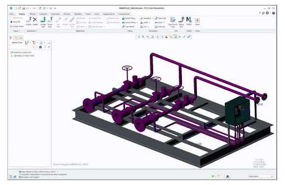 Isometric software for PTC Creo Piping
