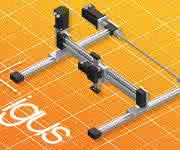 Portal with NEMA17/23 stepper motors and encoder