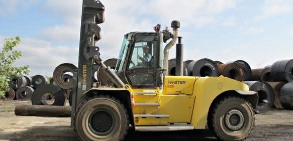 Hyster-Stapler mit Mono-Mast