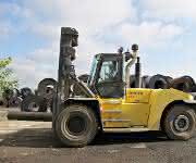 Hyster-Stapler mit Mono-Mast Hyster-Stapler mit Mono-Mast