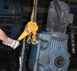 Kito insert ratchet hoist