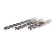 Drills for steel processing