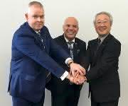 Steven Wyatt, Joe Gemma und Junji Tsuda Steven Wyatt, Joe Gemma und Junji Tsuda