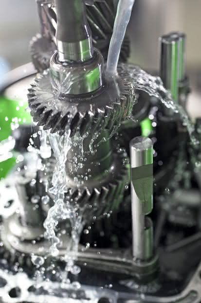 Biological parts cleaners