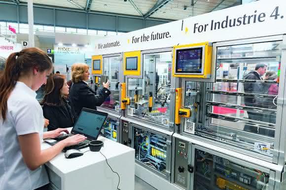 Smart-Factory-Modell Industrie 4.0