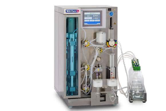 Das automatisierte Probenvorbereitungssystem Dextech Pure für eine schnelle, effiziente und kostengünstige Trennung der Analyten in zwei Fraktionen. Probenvorbereitungssystem Dextech Pure