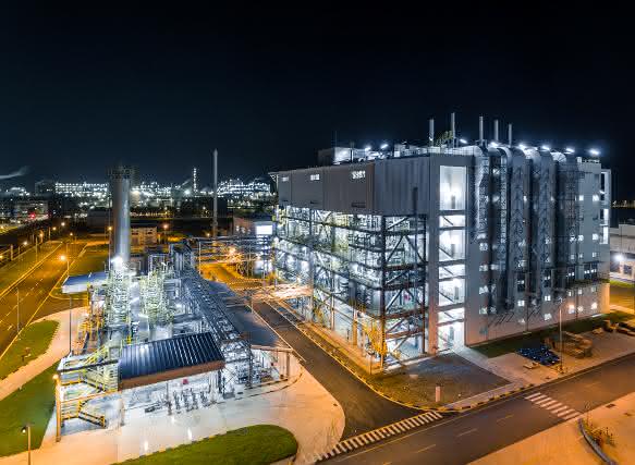 Die neue Großanlage für die Produktion von Chemiekatalysatoren in Caojing/China