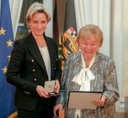 Nicole Hoffmeister-Kraut und Ursula Ida Lapp Nicole Hoffmeister-Kraut und Ursula Ida Lapp