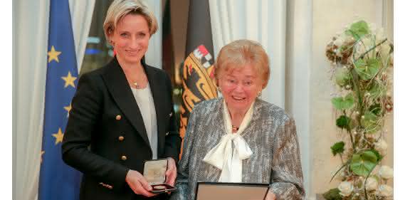 Nicole Hoffmeister-Kraut und Ursula Ida Lapp Nicole Hoffmeister-Kraut und Ursula Ida Lapp