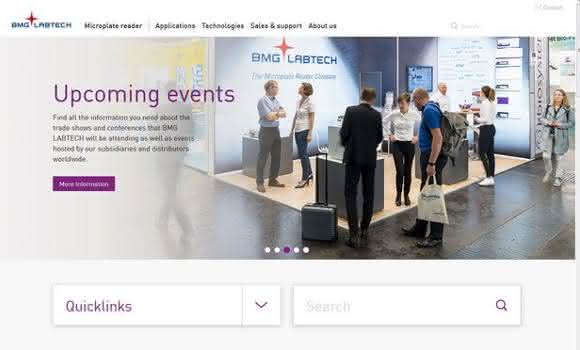 BMG Labtech launcht neue Website BMG Labtech launcht neue Website