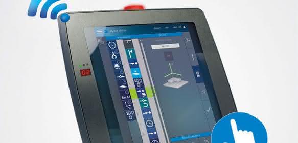 Wireless Bedienpanel mit Multitouch