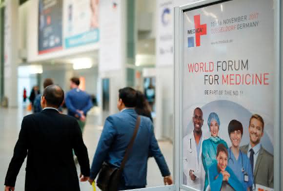 Besucher der Medica 2017 (Bild: Messe Düsseldorf) Besucher der Medica 2017
