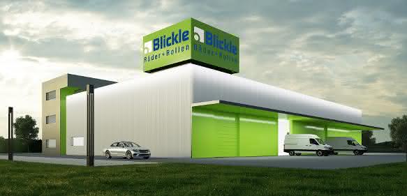 Blickle-Geschäftsgebäude im österreichischen Grödig