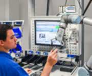Roboter im kollaborierenden Arbeitsablauf