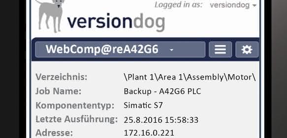 versiondog App von Auvesy