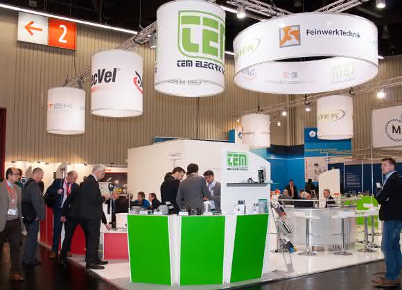 Rotek-SPS-Messestand